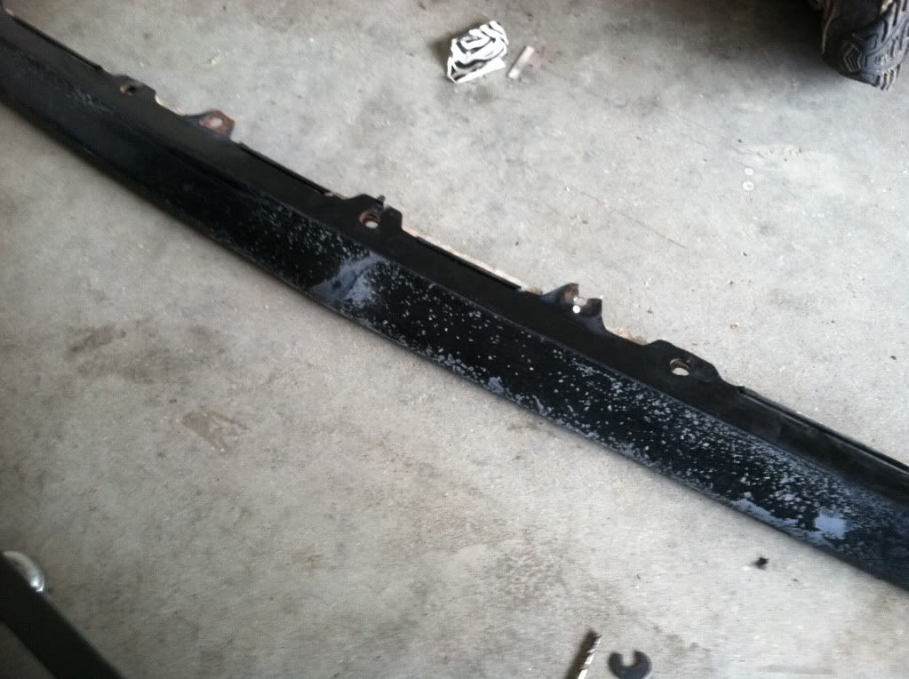 Front Lip Repair (My easy fix) MR2 Owners Club Forum